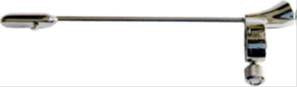 This appears to be an Arineo HSG Cannula with Lock, a surgical instrument used in hysterosalpingography (HSG) procedures