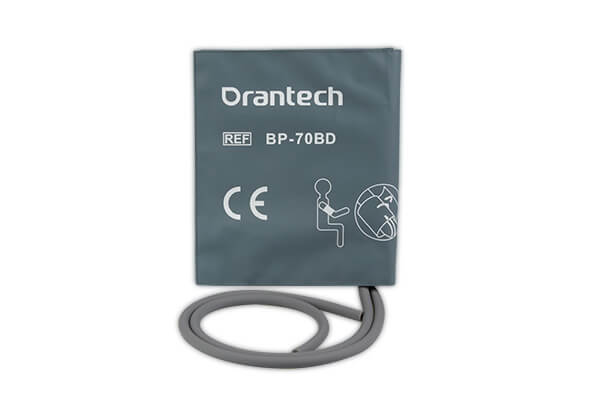 Orantech BP-70BD neonatal non-invasive blood pressure (NIBP) cuff.