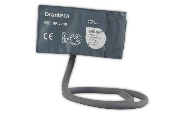 Orantech BP-20BS neonatal non-invasive blood pressure (NIBP) cuff.