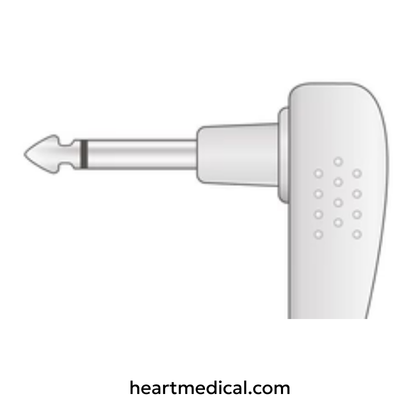 Female Mono Plug Connector, Straight - Nellcor Compatible Temperature Adapter | Heart Medical