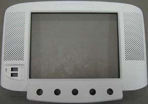 This is a GE Logiq E9 upper operator panel/touchscreen