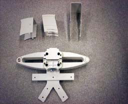 The image shows a GE Healthcare XY Mechanism Assembly.