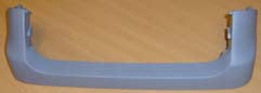 This is a rear bumper for a vehicle, likely a Mercedes Vito W447 or a similar commercial van model