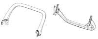 This is a Craftsman 953-08130 Handle assembly for a chainsaw, also manufactured by MTD