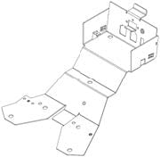 This is a replacement oven handle end cap for GE and Hotpoint ranges