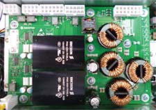 The image shows an LG Multi V Noise Filter PCB (part number EBR82589001).