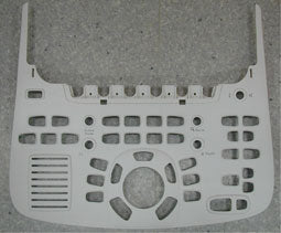 GE Healthcare lower operator panel, which is a component of ultrasound machines.