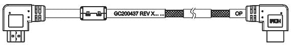 This is a Poly Trio 8800 USB-A to Micro USB locking cable