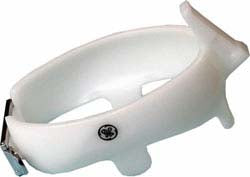 This is a Denis Browne Splint or foot abduction orthosis, a medical device used in the treatment of clubfoot