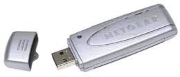 This is a Netgear WG111US Wireless G USB Adapter.
