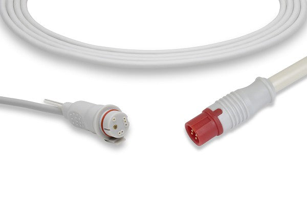 Invasive Blood Pressure (IBP) adapter cable, a type of medical equipment used in clinical settings