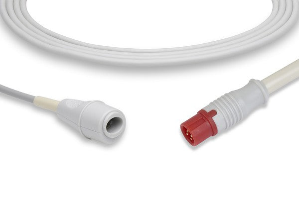 Invasive Blood Pressure (IBP) adapter cable, a type of medical equipment used in clinical settings