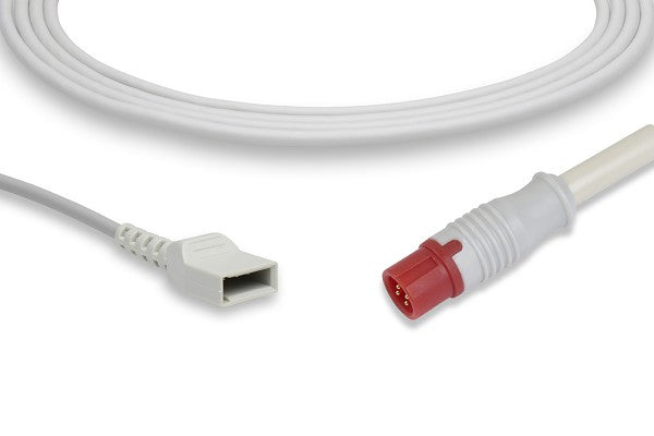 Invasive Blood Pressure (IBP) adapter cable, a type of medical equipment used in clinical settings