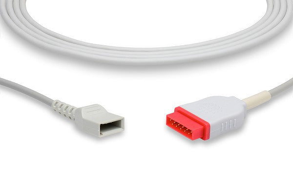 Medical IBP (Invasive Blood Pressure) adapter cable, likely compatible with GE Healthcare/Marquette monitoring equipment