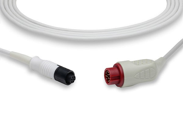 Invasive Blood Pressure (IBP) adapter cable used for medical monitoring