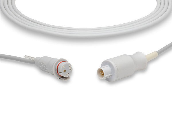 Invasive Blood Pressure (IBP) adapter cable used in medical monitoring