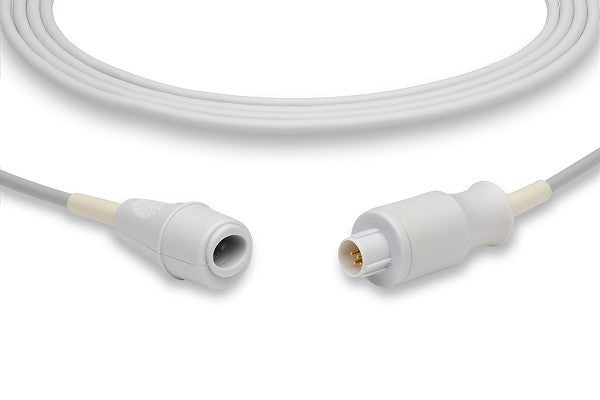 The image displays an IBP (Invasive Blood Pressure) adapter cable