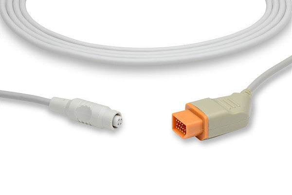 Invasive Blood Pressure (IBP) adapter cable used in medical settings