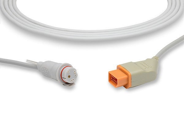 Invasive Blood Pressure (IBP) adapter cable used in medical settings