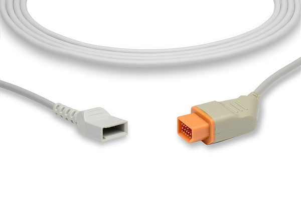 Nihon Kohden to Medex Abbott Transducer 12-Pin IBP Adapter Cable, a medical accessory