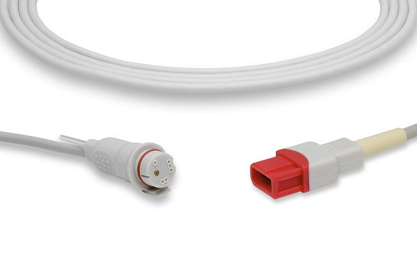 Spacelabs compatible invasive blood pressure (IBP) adapter cable