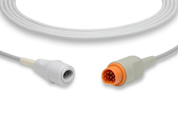 Medical Invasive Blood Pressure (IBP) adapter cable compatible with Siemens monitors
