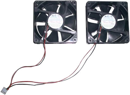 These are 80mm DC brushless cooling fans, commonly used for computer cabinets and other electronics