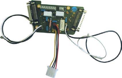 This is a Lam Research PCB, RF Generator Cart Breakout Board.