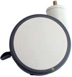 This is an LED lollipop rotating display flange sign board