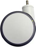 This is an LED lollipop rotating display flange sign board