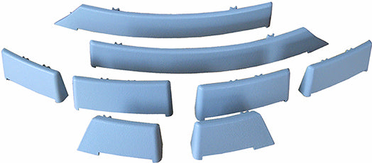 This is a kit for a VW Transporter T5/T6 rear barn door roof spoiler