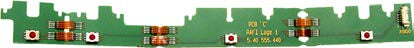 This is a Sun 501-6917-02 fan connector board for Sun Fire X4100 and X4200 servers.