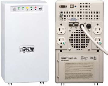 This is a Tripp Lite SmartPro Medical-Grade Tower Uninterruptible Power Supply (UPS)