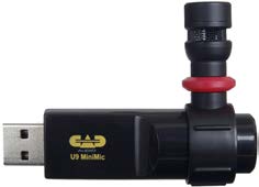This is a CAD Audio U9 USB Omnidirectional Condenser MiniMic
