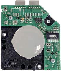 This is a GE Healthcare trackball assembly used in various ultrasound systems, such as the Voluson and Logiq series