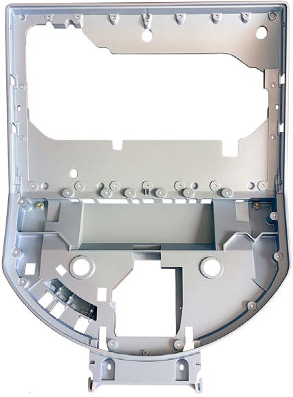 This is a bottom housing assembly cover for a Xiaomi Xiaowa robot floor cleaner. It is also compatible with the Roborock S7 Max Ultra cleaner