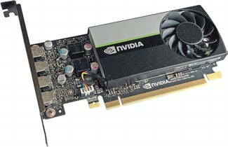 This is an NVIDIA T600 graphics card