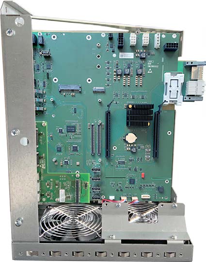 This is a GE TBE Backend Carrier Board, also known as a base board, often used for evaluation and development purposes