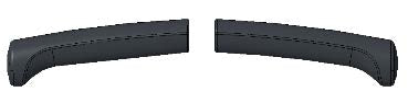 These are a set of front bumper trim pieces, specifically designed for the BMW E30 pre-facelift models with a chrome bumper