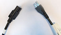This is a Prolink male-female power cord, also known as a jumper cord