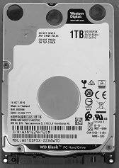 This is a Western Digital WD Black 1TB internal hard drive (model WD10SPSX).
