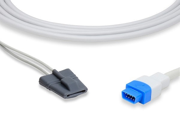 Compatible direct-connect SpO2 sensor clip is a medical sensor used for continuous pulse oximetry and pulse rate monitoring