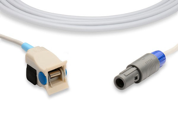 Reusable SpO2 sensor, which is a medical accessory used to measure the oxygen saturation level in a patient's blood