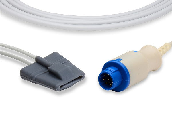 Direct-connect SpO2 sensor for a pulse oximeter