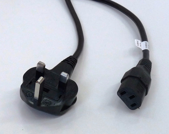 This is a UK BS 1363 to IEC C13 power cord.