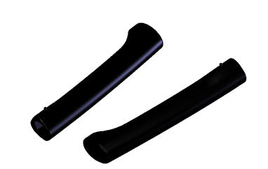 These are black silicone rubber replacement earsocks for Oakley Pit Bull OO9127 sunglasses
