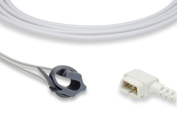 Reusable Philips compatible SpO2 sensor, used for measuring pulse oximetry