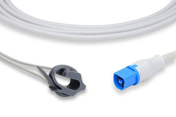 Reusable Philips compatible SpO2 sensor, used for measuring pulse oximetry