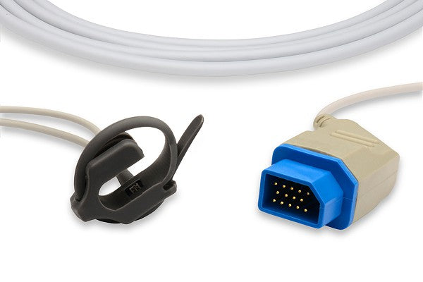Reusable SpO2 sensor for a patient monitor