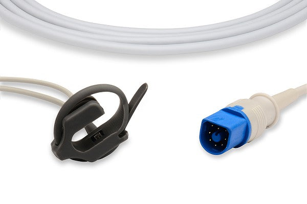 Mindray Datascope Compatible Direct-Connect SpO2 Sensor. It is a medical device accessory used in patient monitors.